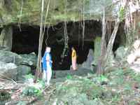 Ancient cave in the Torres Islands